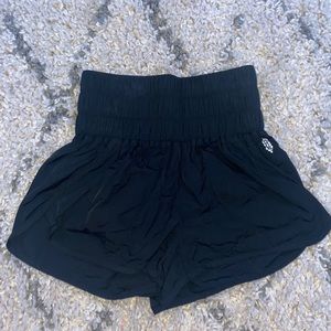 free people the way home shorts black